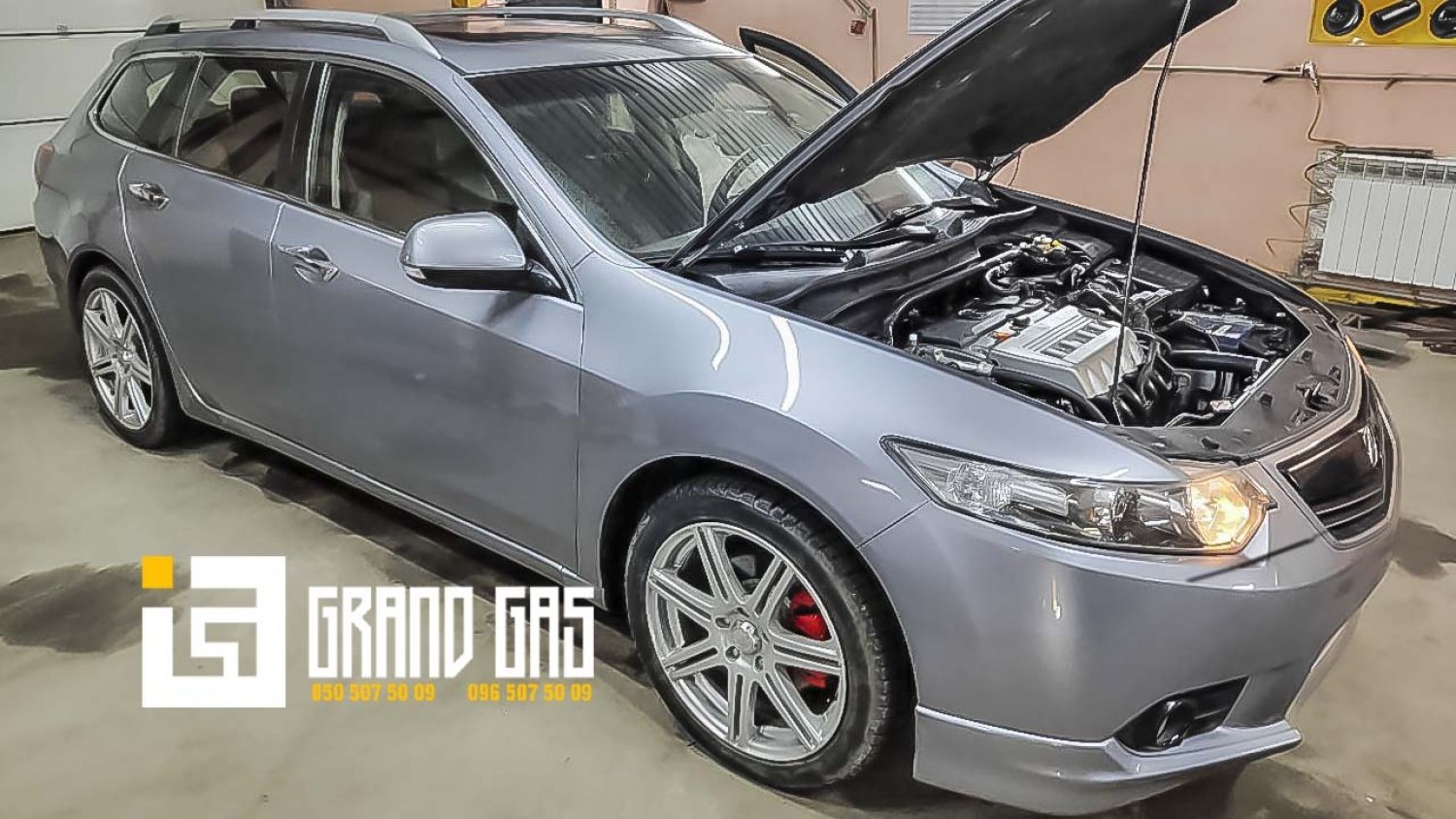 Установка ГБО Киев правый берег на автомобили Acura TSX 2.4 2012 